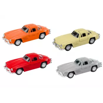 LEAN TOYS Classic Car 1:32 Metal Opening Doors Drive