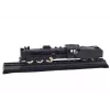 LEAN TOYS Kolekcinis modelinis traukinio vagonas lokomotyvas 1:48 Metal Black