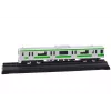 LEAN TOYS Collectible Model Train Wagon 1:48 Metal Silver