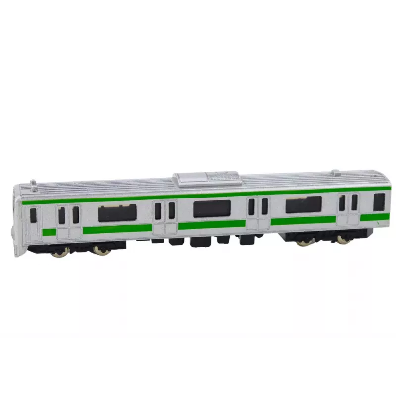LEAN TOYS Collectible Model Train Wagon 1:48 Metal Silver
