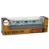 LEAN TOYS Collectible Model Train Wagon 1:48 Metal Silver