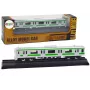 LEAN TOYS Collectible Model Train Wagon 1:48 Metal Silver