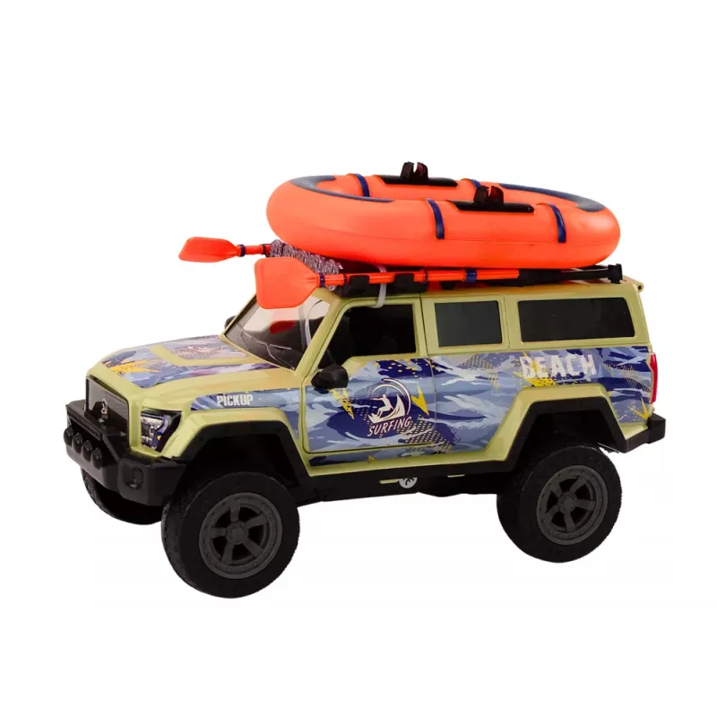 LEAN TOYS Serfera Visureigių automobilių pontoninių lentų priedai - Juodos traukos atkūrimo lentos (pora)