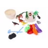 LEAN TOYS Kūrybinis archeologinis rinkinys „Lediniai kiaušiniai su dinozaurais“