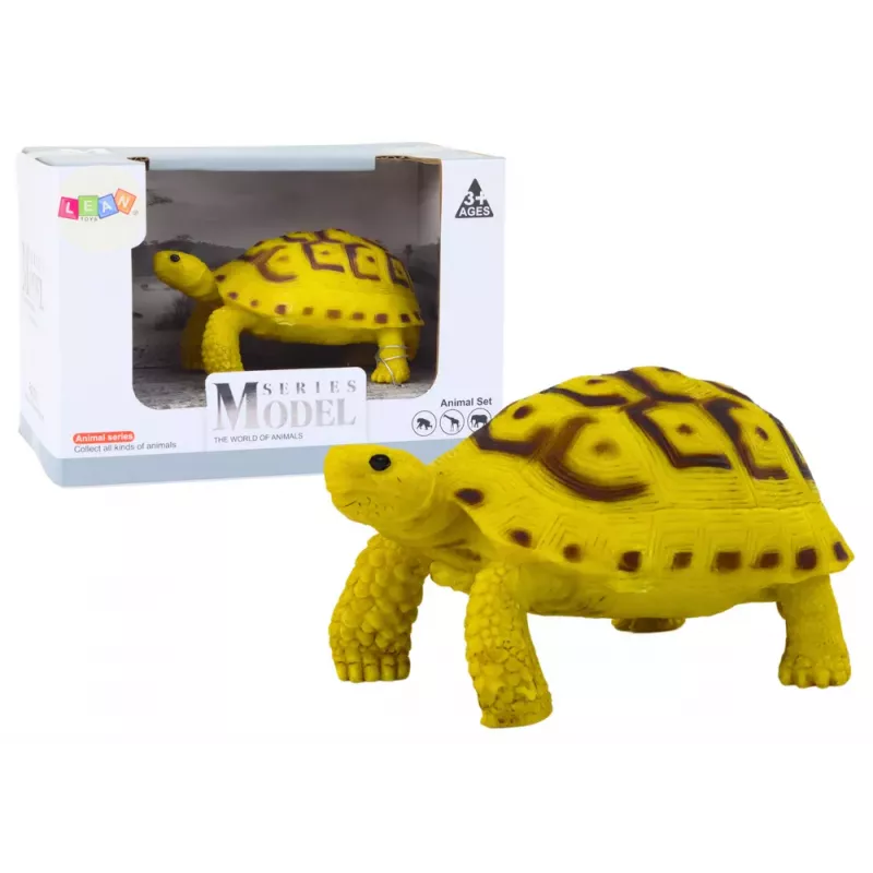 LEAN TOYS Kolekcinė figūrėlė Vėžlys Roplys Geltona Ruda D