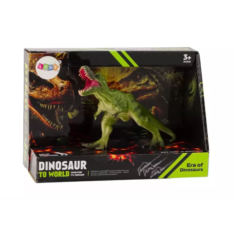 LEAN TOYS Kolekcinė figūrėlė Dinozauras Tiranozauras Reksas Žalia 1 Vnt.
