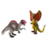 LEAN TOYS Dinozaurų figūrėlės Spinosaurus Dilophosaurus rinkinys 2 vnt.