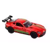 LEAN TOYS Sportinis automobilis 1:32 veiksmo figūrėlė su spoileriu, metalinis, raudonas, garsai