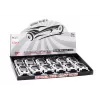 LEAN TOYS Automobilis Sportinis automobilis 1:32 Friction Drive Pearl White