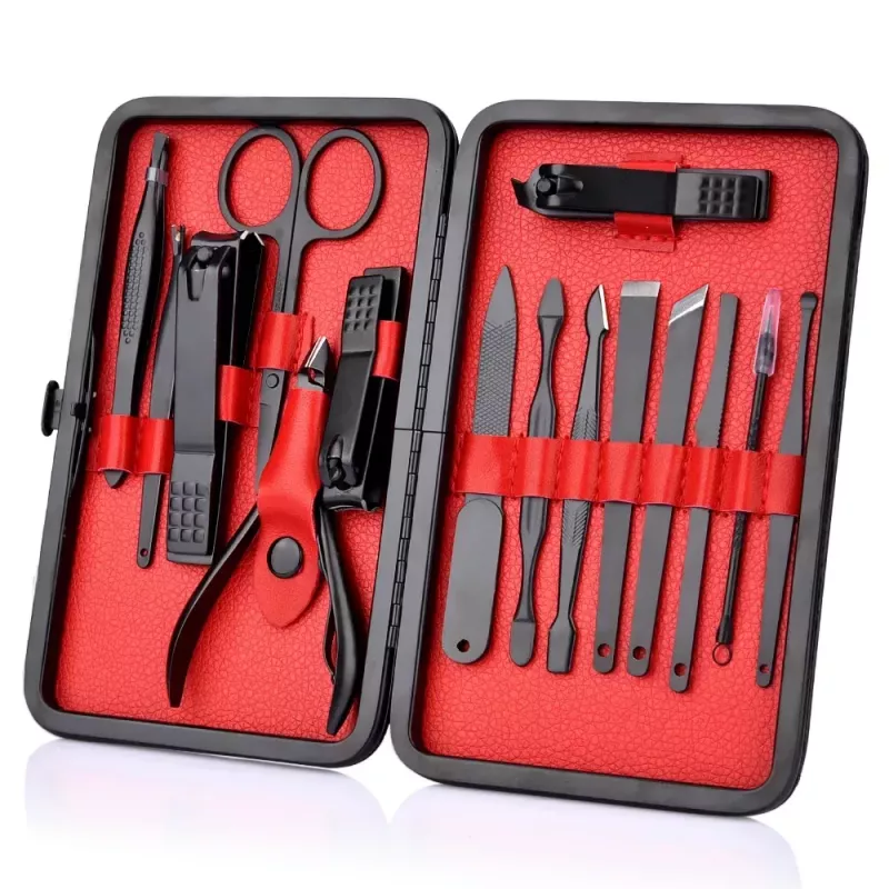 LEAN Elegant Nail and Cuticle Care Tool Set - 15 Pieces
