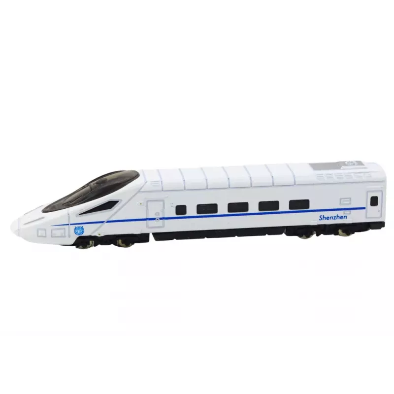 LEAN TOYS Collectible Model Train Wagon White 1:48 Metal