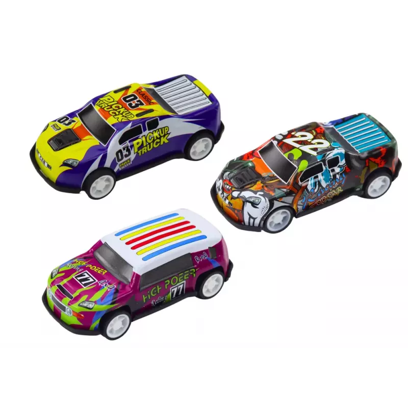LEAN TOYS Spyruoklių rinkinys lagamine, 25 vnt. Kelio ženklai, Automobiliai