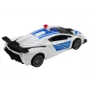 LEAN TOYS R/C Policijos Automobilis 2in1 Automobilis Robotas Garsai Šviesos