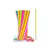 LEAN TOYS Fluorescent Bands 100 Pieces Multi-Color Glow In The Dark