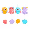 LEAN TOYS Crib Carousel Projector Remote Control Melodies Animal Sounds Blue