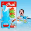 LEAN TOYS Maudymosi žaidimų rinkinys Shark Fish Hunter mėlynas
