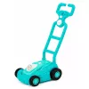 LEAN TOYS Bubble Machine Ride-on Lawn Mower with Handle Blue