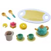 LEAN TOYS Arbatos ir kavos rinkinys vaikams medinis 15 dalių
