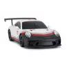RC automobilis 1:18 Rastar Porsche 911 GT3 balta-pilka