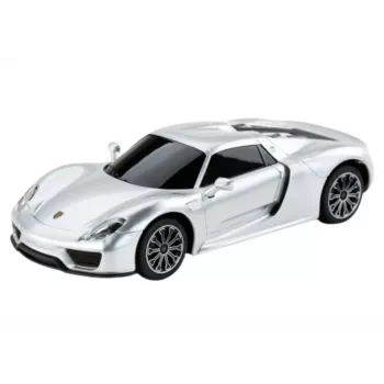 RASTAR RC Sportinis automobilis 1:24 nuotoliniu valdymu Porsche 918 Spyder sidabrinis