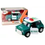 LEAN TOYS Classic Police Car 1:38 Drive Lights Sounds Green