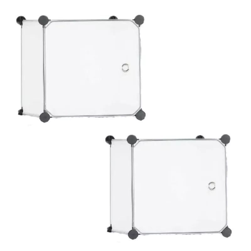LEAN Modular Shoe Rack Accessories 5 Compartments Transparent
