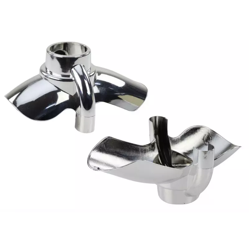 LEAN CARS PRO500 Silver Plastic Fenders
