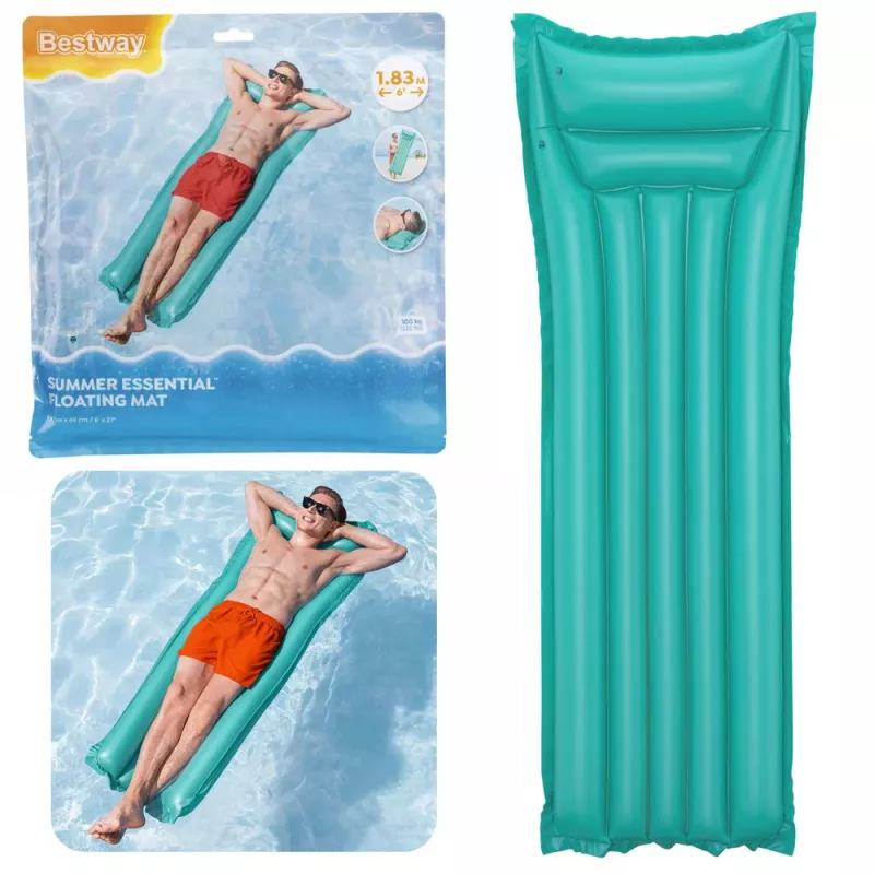 Bestway Inflatable Swimming Mattress Green 44007