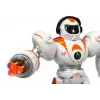 LEAN TOYS nuotoliniu valdymu valdomas robotas R/C šaudo kulkas