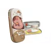 LEAN School Pencil Case with Capybara Beige