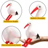 LEAN TOYS Plush Stork Bird Plush Toy Mascot Cuddly Toy 37cm