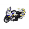 LEAN TOYS Policijos motociklas su trinties pavara, baterijomis maitinamais šviesos ir garso efektais
