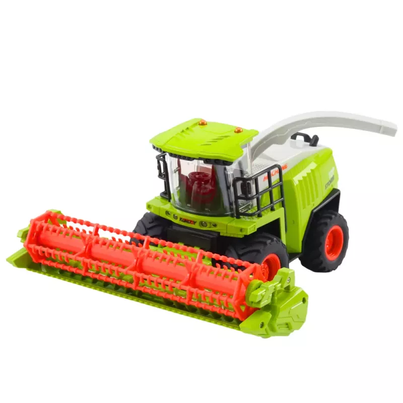 LEAN TOYS Žemės ūkio kombainas su grūdų pjaunamąja dalimi, nuotoliniu valdymu RC 2.4G