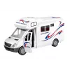 LEAN TOYS Car Camper White Lights Sounds Opening Doors