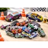 LEAN TOYS Automobilių rinkinys lagamine 25 vnt. su kelių kilimėliu