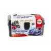 LEAN TOYS Automobilių rinkinys lagamine 25 vnt. su kelių kilimėliu