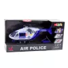 LEAN TOYS Policijos sraigtasparnis su kabliu, neštuvais, šviesomis ir garsais 1:12
