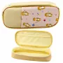 LEAN School Pencil Case Space Tigers Kit Beige 24cm