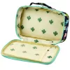 LEAN Pencil Case School Organizer Cosmetic Bag Additional Pocket Navy Blue 22.5cm