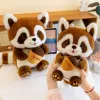 LEAN TOYS Plush Toy Raccoon with Acorn 23cm