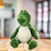 LEAN TOYS Plush Mascot Cuddly Toy Crocodile Green 25cm