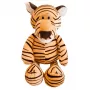 LEAN TOYS Pliušinis Mascot Minkštas Žaislas Tigras Dryžuotas 25cm