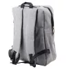 LEAN City Business Backpack USB Middle Compartment Gray 14L 40cm