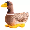 LEAN TOYS Pliušinis Mascot Minkštas Žaislas Antis Ruda Geltona 28cm