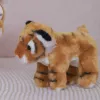 LEAN TOYS Minkštas žaislas Talismanas Tigras Katė Ruda 25cm