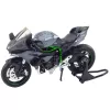 LEAN TOYS Sportinis motociklas Metalas Šviesos Garsai Pilka 1:12