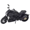 LEAN TOYS Sportinis motociklas Metalas Šviesos Garsai Auksiniai elementai Juodas 1:12