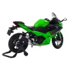 LEAN TOYS Sportinis motociklas Metalas Šviesos Garsai Žalias 1:12