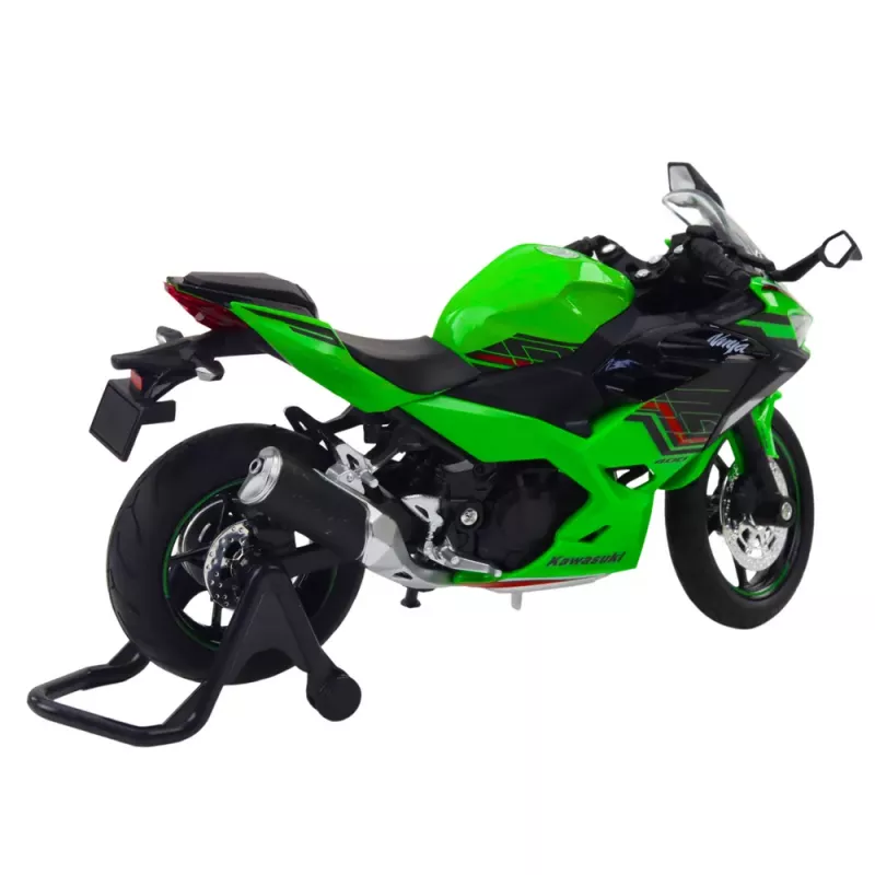 LEAN TOYS Sportinis motociklas Metalas Šviesos Garsai Žalias 1:12