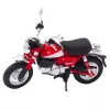 LEAN TOYS Motociklo Retro Classic Metaliniai Žibintai Raudoni 1:12
